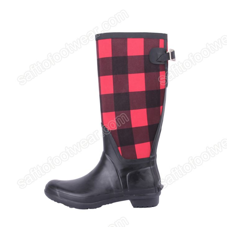 Жіночі теплі неопренові дощові черевики